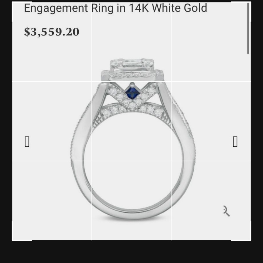 Vera Wang Love engagement ring